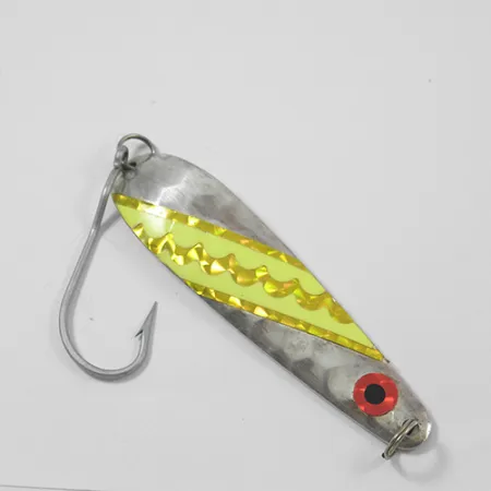 Len Thompson Northern King Schlepplöffel, Silber/Gelb, 14g, #1974