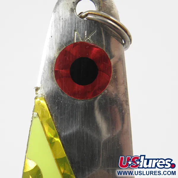 Len Thompson Northern King Schlepplöffel, Silber/Gelb, 14g, #1974