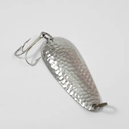 Nebco Flashbait 166 Blinker, Gehämmerter Nickel, 14g, #1975