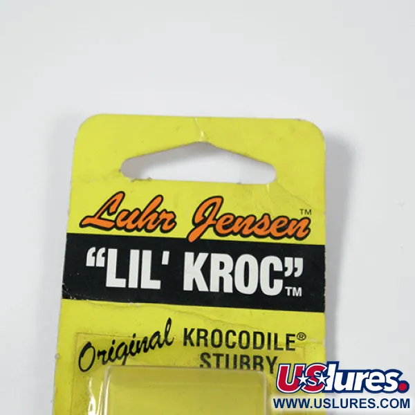 Luhr Jensen Lil' Kroc Blinker, Chrom/Rot, 21g, Weitwurf, #1977