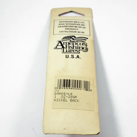 Eppinger Dardevle Blinker, Neongrün/Gelb, 28g, Honigwabenmuster, #1980