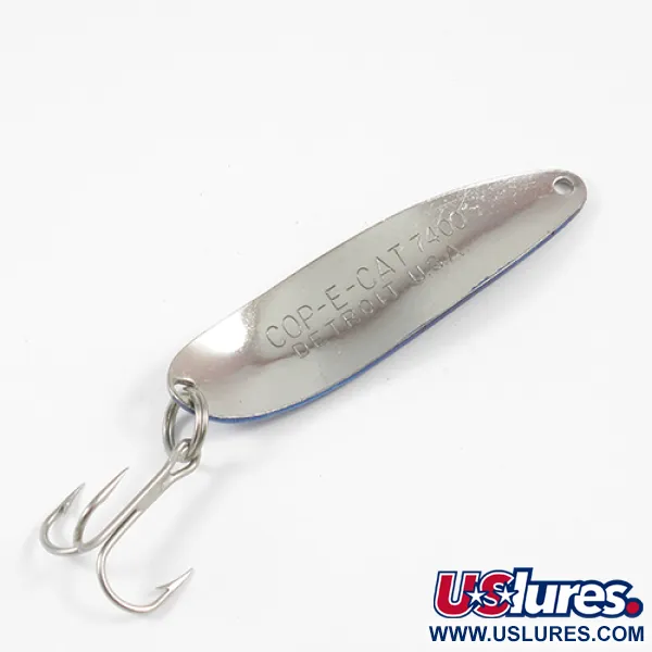 Eppinger Dardevle Cop-E-Cat 7400 Blinker, Nickel / Blau, 14g, #1992