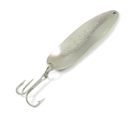 Eppinger Dardevle Cop-E-Cat 7400 Blinker, Frog Green / Nickel, #1995