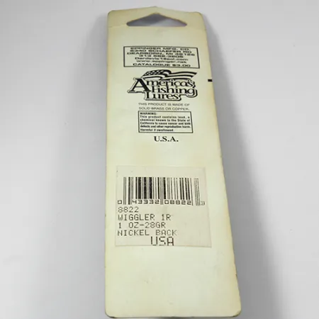 Eppinger Red Eye Wiggler Blinker, Nickel/Rote Augen, 28g, 2 Haken, #1999