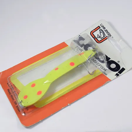 Luhr Jensen Loco 5 Blinker, Gelb/Rot, 28g, Hecht, #2000