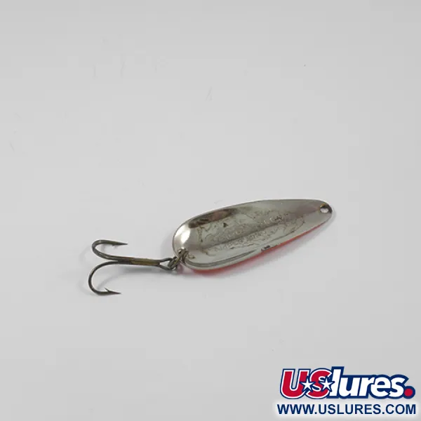 Nebco Aqua Spoon Blinker, Rot/Schwarz/Nickel, 9g, Vintage, #2021