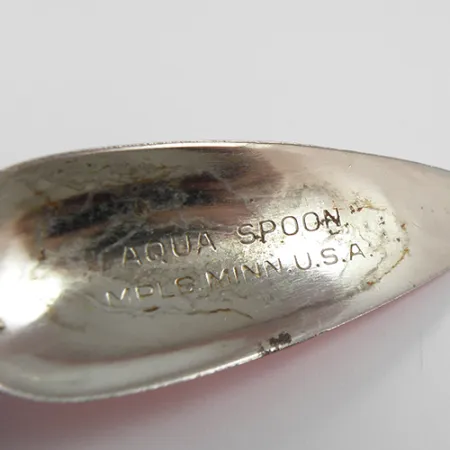 Nebco Aqua Spoon Blinker, Rot/Schwarz/Nickel, 9g, Vintage, #2021