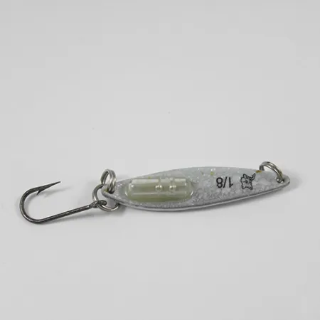 Blue Fox Rattle Flash Jiggin' Spoon Pirk, Snow Pearl, 4g, Rassel, #2059