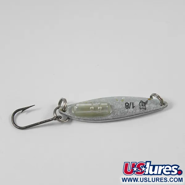 Blue Fox Rattle Flash Jiggin' Spoon Pirk, Snow Pearl, 4g, Rassel, #2059