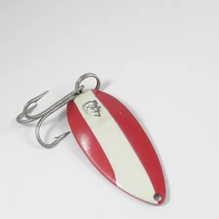 Dardevle Devle Dog 5500 Blinker, Rot/Weiß/Nickel, 21g, Konkav, #2063