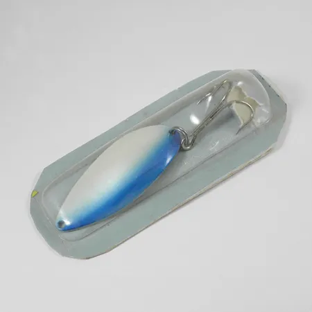 Seneca Little Cleo (Hula Girl) Blinker, Weiß-Perlmutt/Blau, 21g, #2070