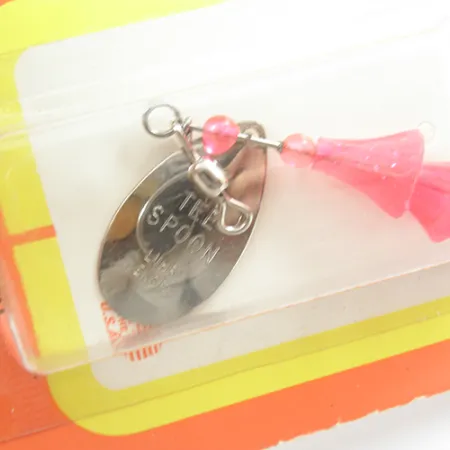 Luhr Jensen TEE Spoon Blinker, Nickel / Rot, 7g, Vintage, #2078