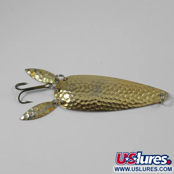 Marathon 2 Blinker, Gehämmerte Gold-Optik, 14g, Sonic Blades, #2080