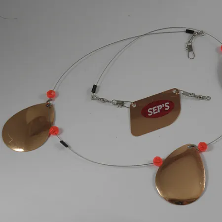 SEP'S Schlepplöffel-System, Kupfer, 24g, Drahtvorfach, #2081