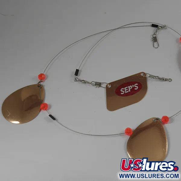 SEP'S Schlepplöffel-System, Kupfer, 24g, Drahtvorfach, #2081