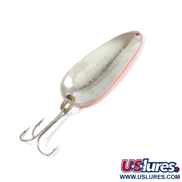 Nebco Tor-P-Do 4 Blinker, Rot / Schwarz / Nickel, 45g, USA, #2083