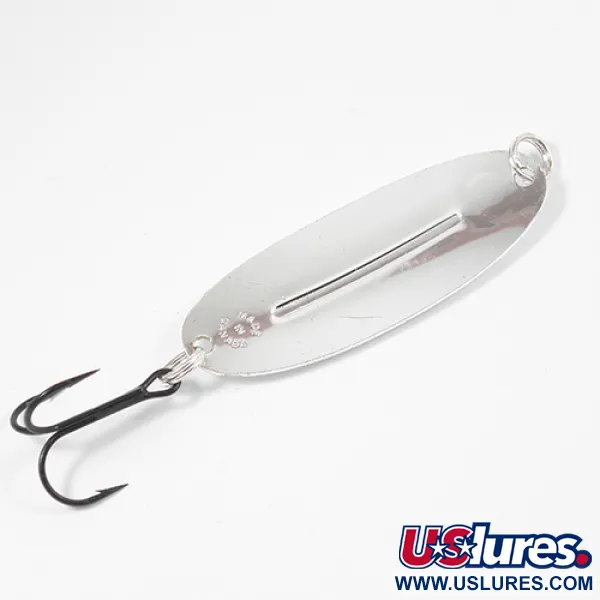 Williams Wabler W50 Blinker, Versilbert, 14g, Längsrippe, #2088