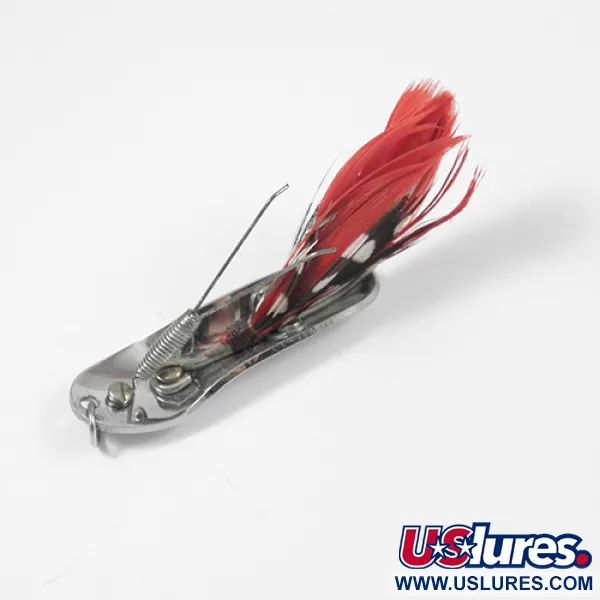 Pflueger Weedless CHUM Blinker, Nickel, 8g, Krautschutz, #2089