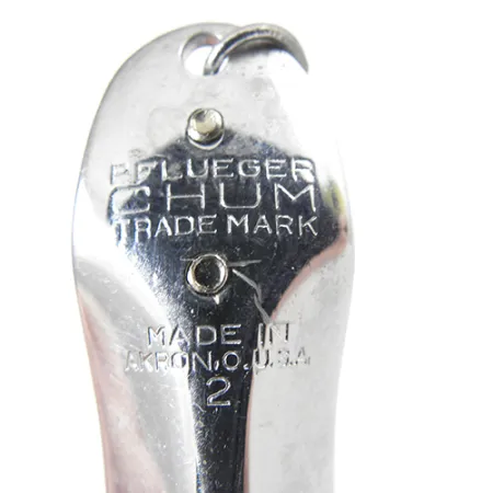 Pflueger Weedless CHUM Blinker, Nickel, 8g, Krautschutz, #2089