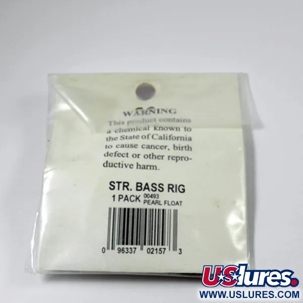 Shur Strike Spin-n-Glo Vorfach, Perlweiß, 7g, Mylar-Flügel, #2101