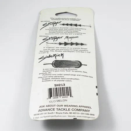 Michigan Stinger Glow Schlepplöffel, Rainbow Trout Glow, 12g, #2106