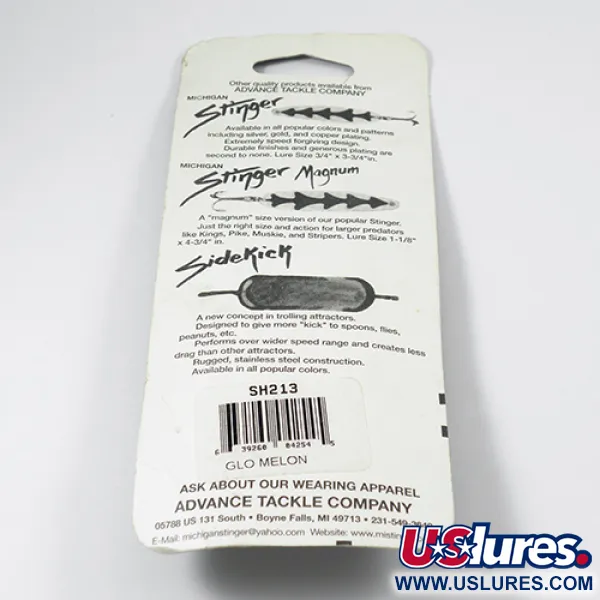Michigan Stinger Glow Schlepplöffel, Rainbow Trout Glow, 12g, #2106