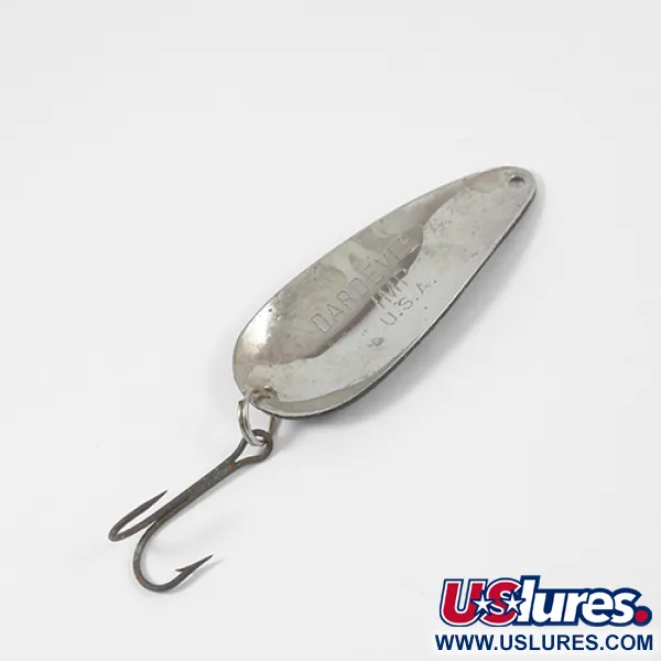 Eppinger Dardevle Imp Blinker, Schwarz/Weiß/Nickel, 11g, #2124