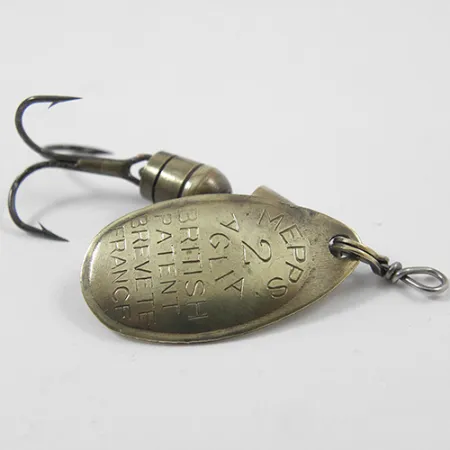 Mepps Aglia 2 Spinner, Messing, 4,5g, Konus-Rotationssystem, #2148