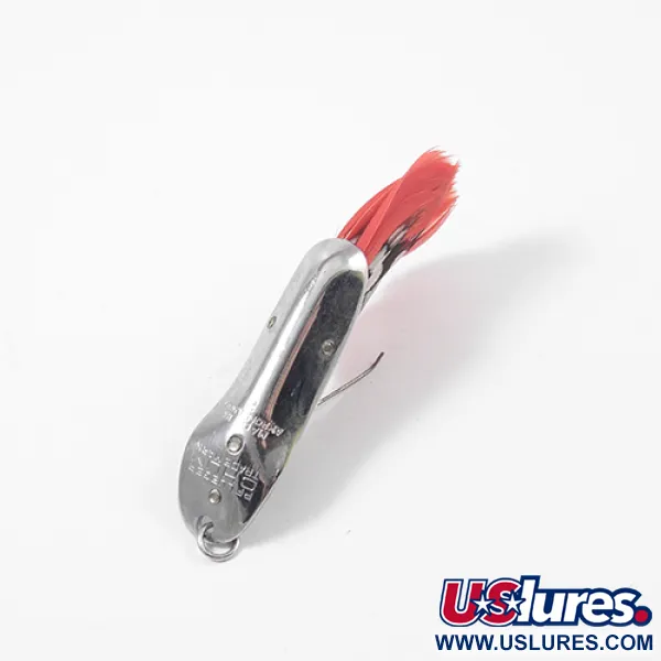 Pflueger Weedless CHUM Löffel, Nickel, 8g, Krautschutz, #2154