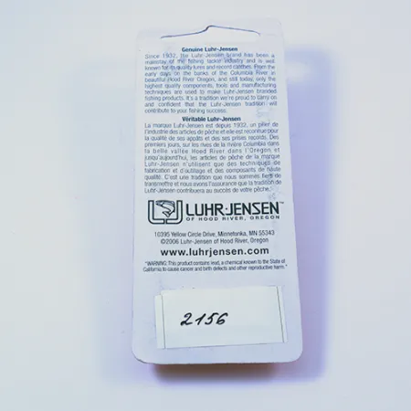 Luhr Jensen Krocodile Die #3 Blinker, Nickel, 10g, Flipper-Tab, #2156