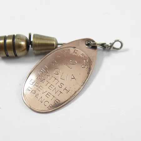 Mepps Aglia 2 Spinner, Kupfer, 4.5g, Patent-Prägung, #2158