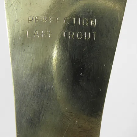 Perfection Lake Trout Schlepplöffel, Gold / Rotes Auge, 35g, #2166