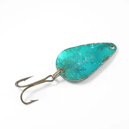 Worden’s Wob Lure Blinker, Hammerschlag-Nickel/Grün, 14g, USA, #2172