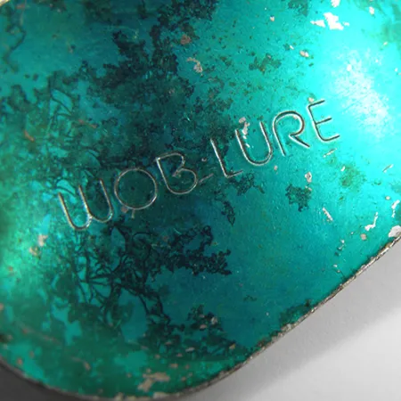 Worden’s Wob Lure Blinker, Hammerschlag-Nickel/Grün, 14g, USA, #2172