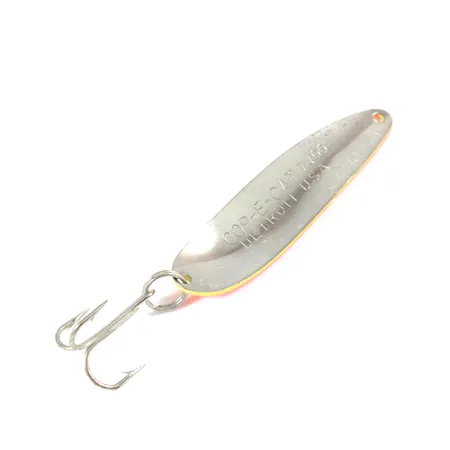 Dardevle Cop-E-Cat 7400 Blinker, Gelb/Orange/Nickel, 14g, #2180