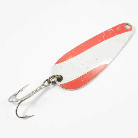 Nebco FlashBait 266 Blinker, Rot / Weiß / Nickel, 10g, Vintage, #2182