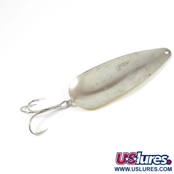 Cabela's Five of Diamonds Blinker, Rot/Gelb, 28g, Nickel, #2185