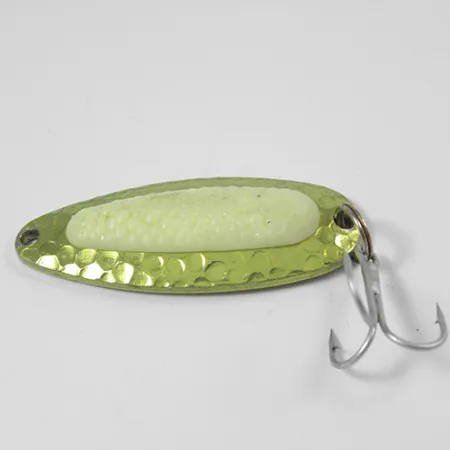 Blue Fox Pixee UV Blinker, Grüngold, 14g, UV-aktiv, #2206