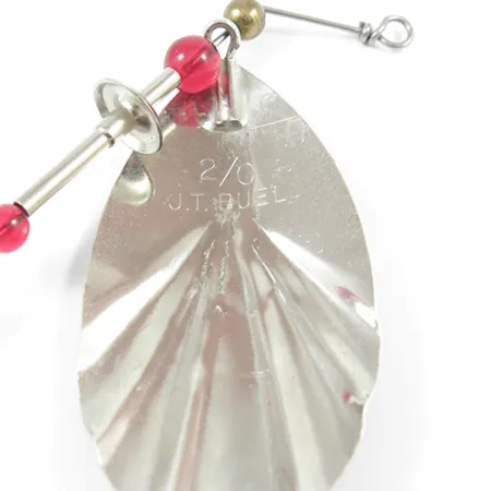 Eppinger Dardevle JT Buel Spinner, Nickel/Grün/Weiß, 15g, Vintage, #2238