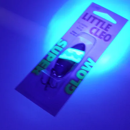 Acme Little Cleo Glow Blinker, Nickel/Pink/Gelb UV, 9.5g, #2245