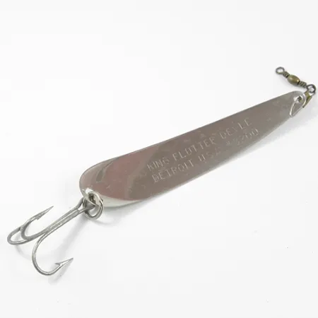 Eppinger Dardevle King Flutter Devle Blinker, Nickel, 9g, #2262