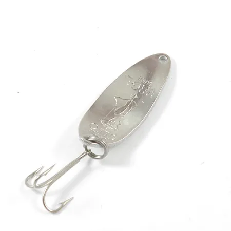 Little Cleo (Hula Girl) Blinker, Grün/Nickel/Glitter, 10g, #2269