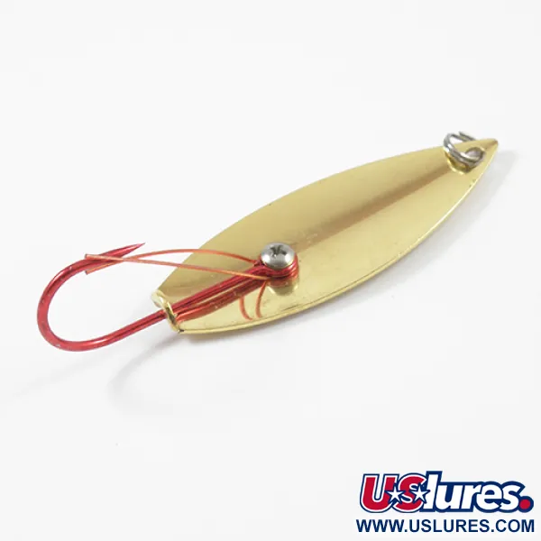 Captain Mikes Weedless Aqua Dream Blinker, Gold/Green, 12g, Krautschutz, #2276