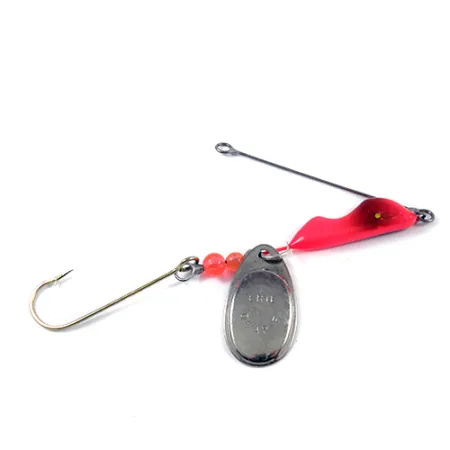 Erie Dearie Walleye Killer Spinner, Nickel / Rot, 12g, #2932