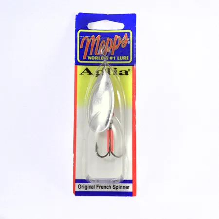 Mepps Aglia 5 Spinner, Silber, 14g, Konus-Rotationssystem, #2299