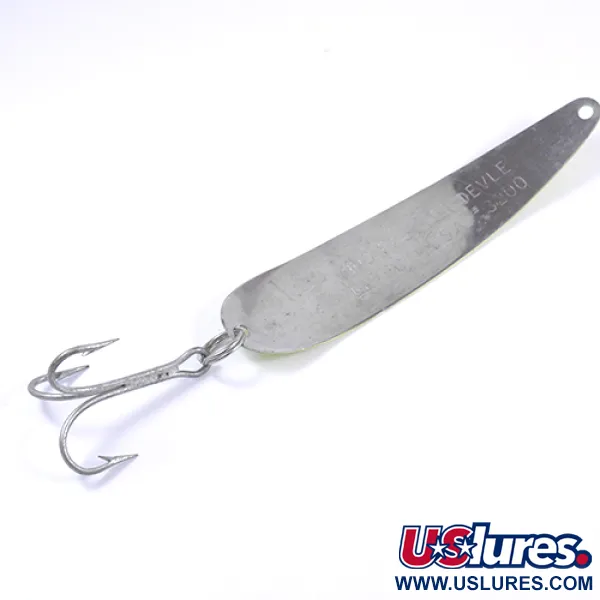 Eppinger Dardevle King Flutter Devle 3200, Gelb/Rot, 9g, Schlepplöffel, #2302