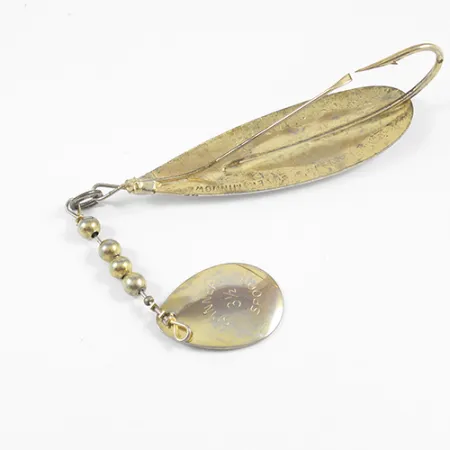 Weedless Johnson Silver Minnow Blinker, Gold/Silber, 14g, Krautschutz, #2318