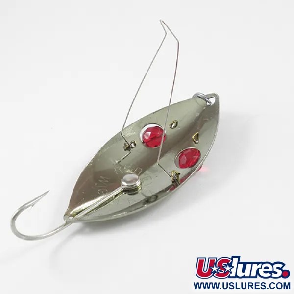 Eppinger Weedless Red Eye Wiggler Blinker, Bronze/Nickel, 25g, #2327