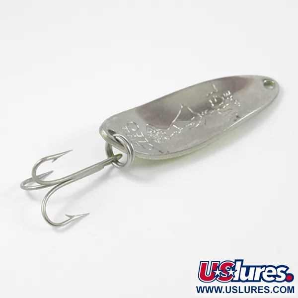 Seneca Little Cleo (Hula Girl) Blinker, Grün/Rot/Nickel, 10g, #2328