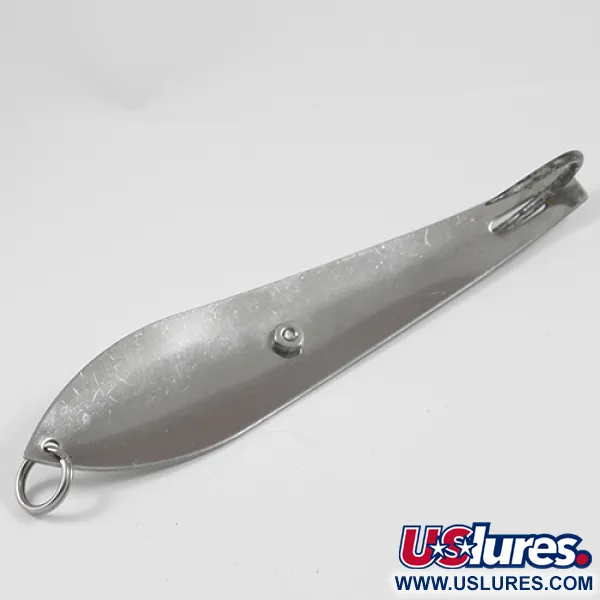 Pro King Weedless King Spoon Blinker, Nickel/Hologramm, 34g, Krautschutz, #2342